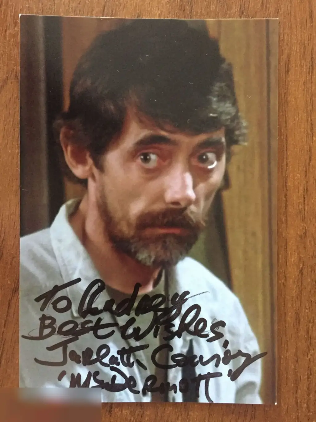 Ярлат Конрой автограф на фото