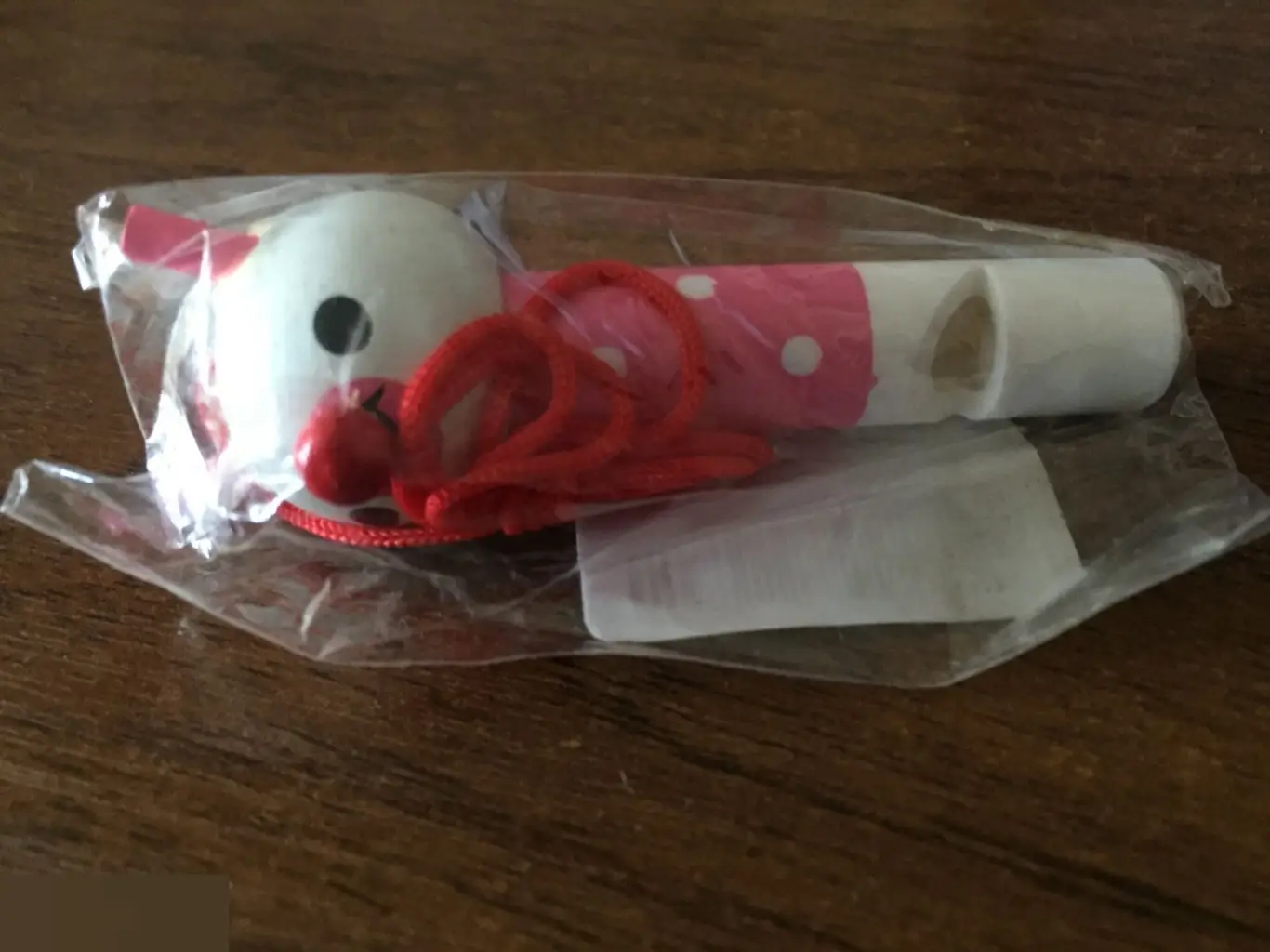 Деревянный детский свисток