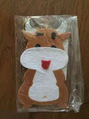 Бык игрушка-подвеска на ёлку