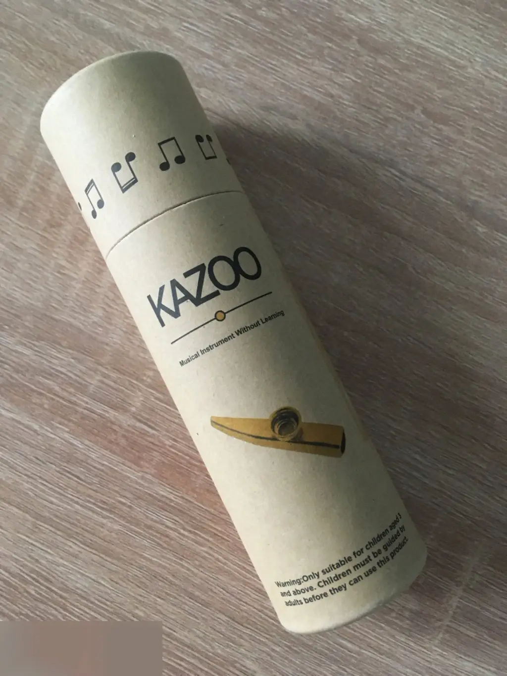 Чехол-коробочка для казу картон