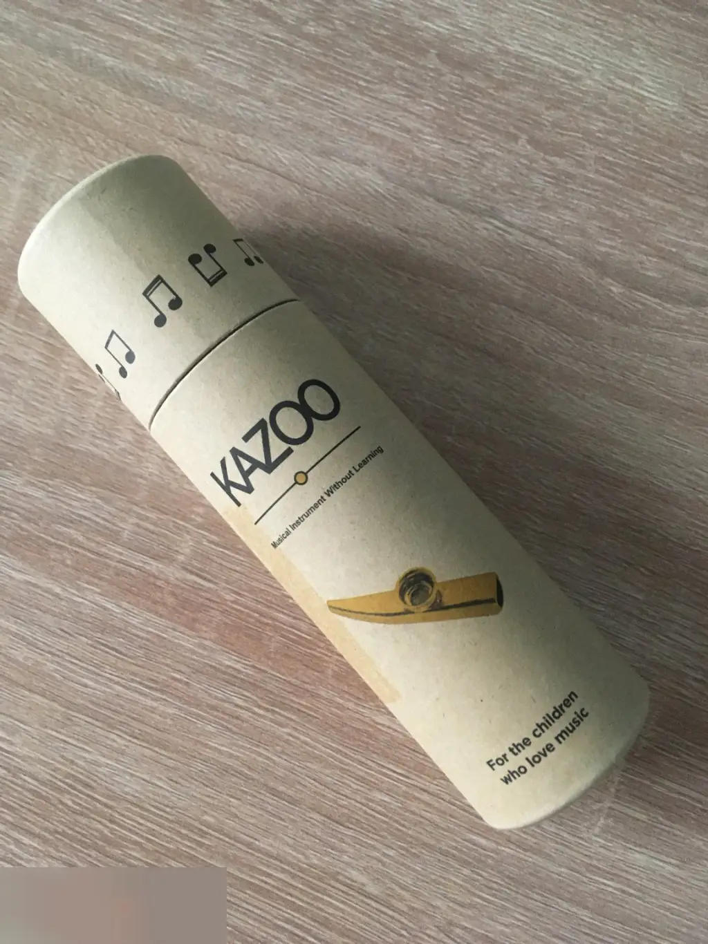 Чехол-коробочка для казу картон 1