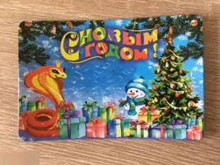 С Новым годом! магнит