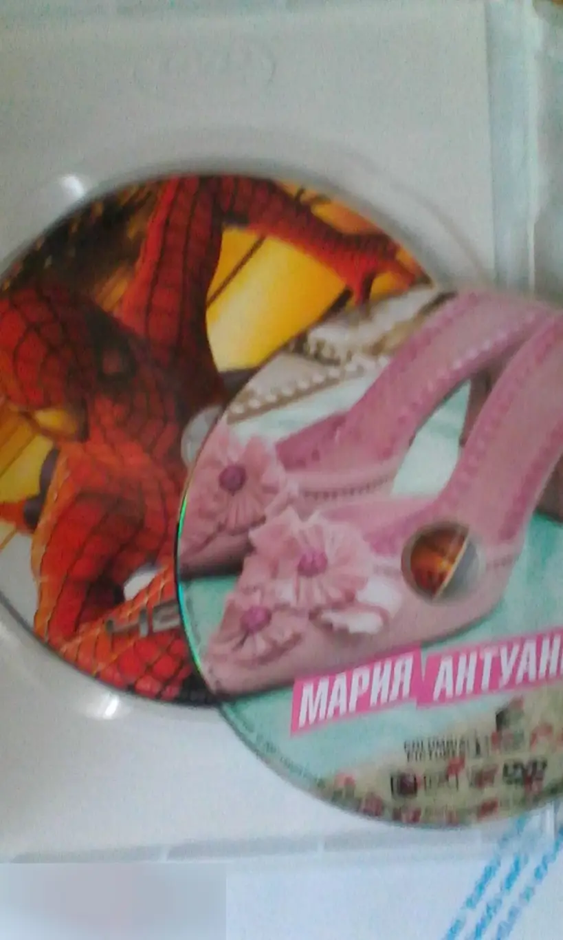 Розмари Харрис рукописный автограф на DVD Человек-паук 1