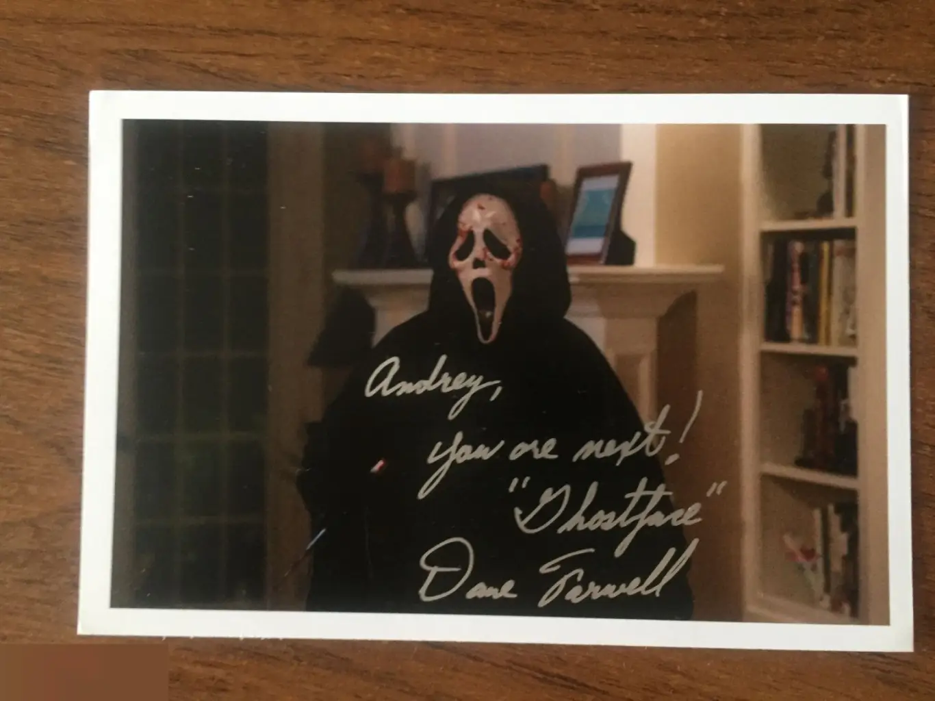 Дэйн Фаруэлл автограф Крик