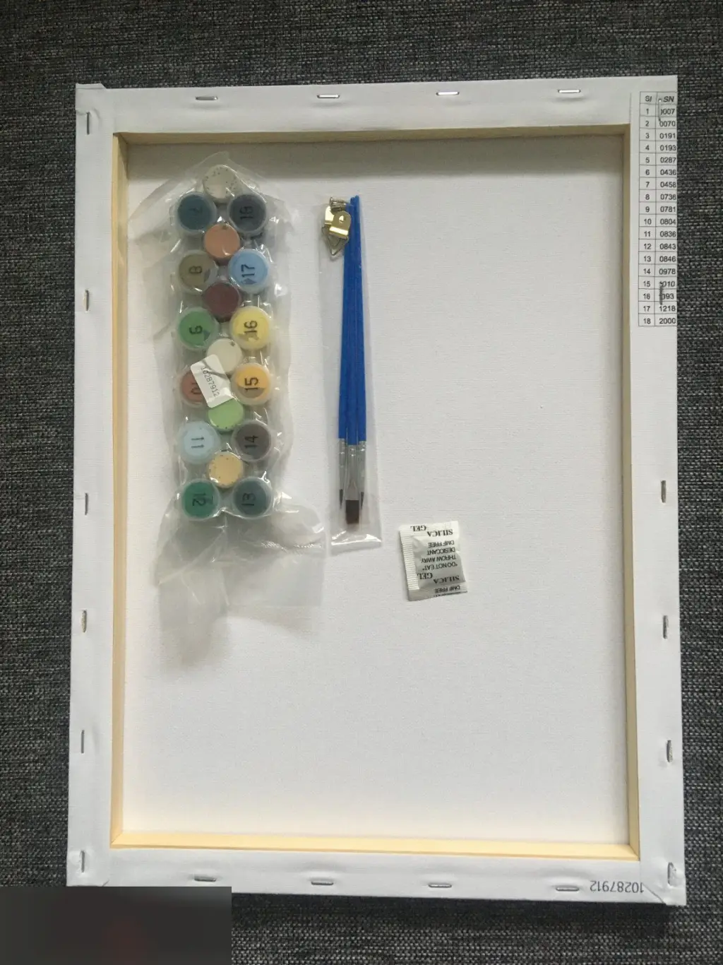 Магия и змея. Картина по номерам на холсте с подрамником 30х40 см 4