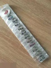 Циркуляр в бровь (пирсинг). Цена за 12 пар