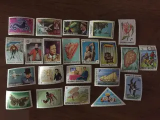 Мальдивы 22 почтовые марки Republic of Maldives