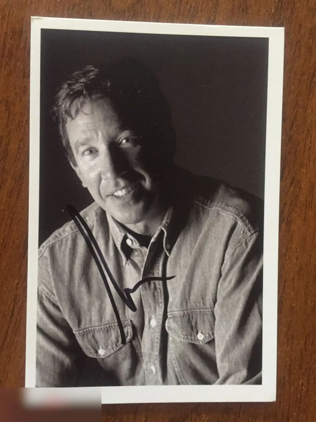 Тим Аллен автограф