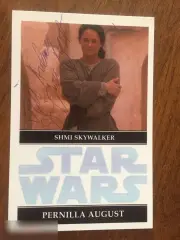 Пернилла Аугуст автограф Звёздные войны: Эпизод I – Скрытая угроза