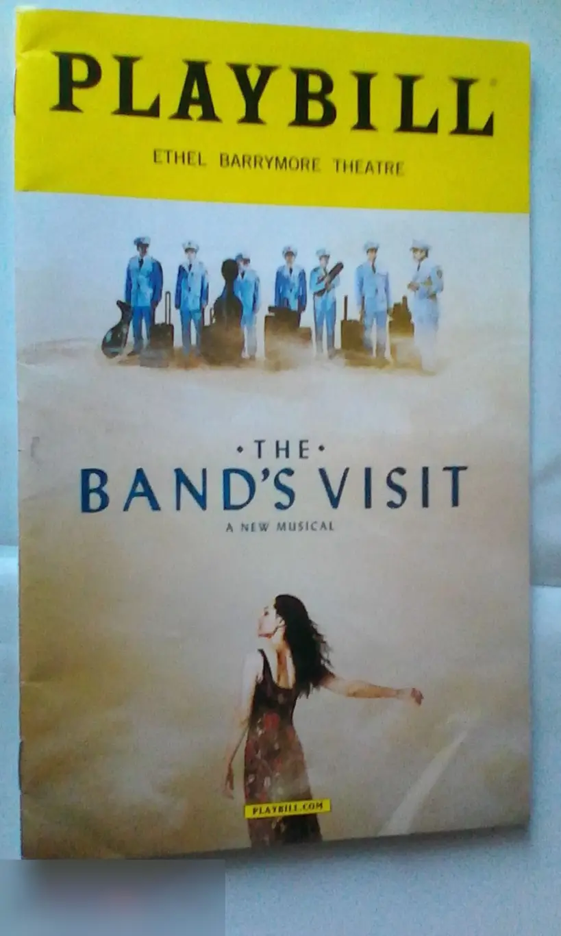 Программка Playbill The Band's Visit США журнал Бродвей