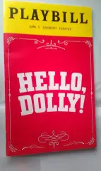 Программка Playbill Hello, Dolly! США журнал Бродвей