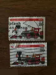 McQueen's Jupiter США 2 почтовые марки 29 центов USA