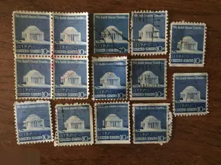 We hold these Truths... США 14 почтовых марок 10 центов USA