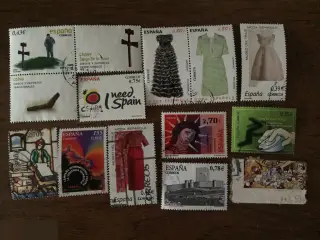Испания 12 почтовых марок