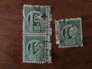 Freedom США 3 почтовые марки 1 цент USA