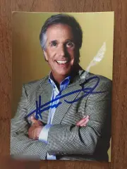 Генри Уинклер автограф на фото