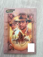 Майкл Бирн автограф на карточке Индиана Джонс Heritage