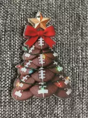 Ёлка из мячей новогодняя подвеска ёлочная игрушка акрил