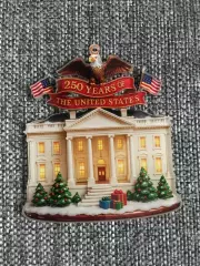 250 лет США новогодняя подвеска ёлочная игрушка акрил