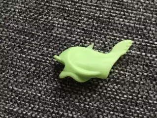 Тренажер насадка на ручку для правильного письма зелёный