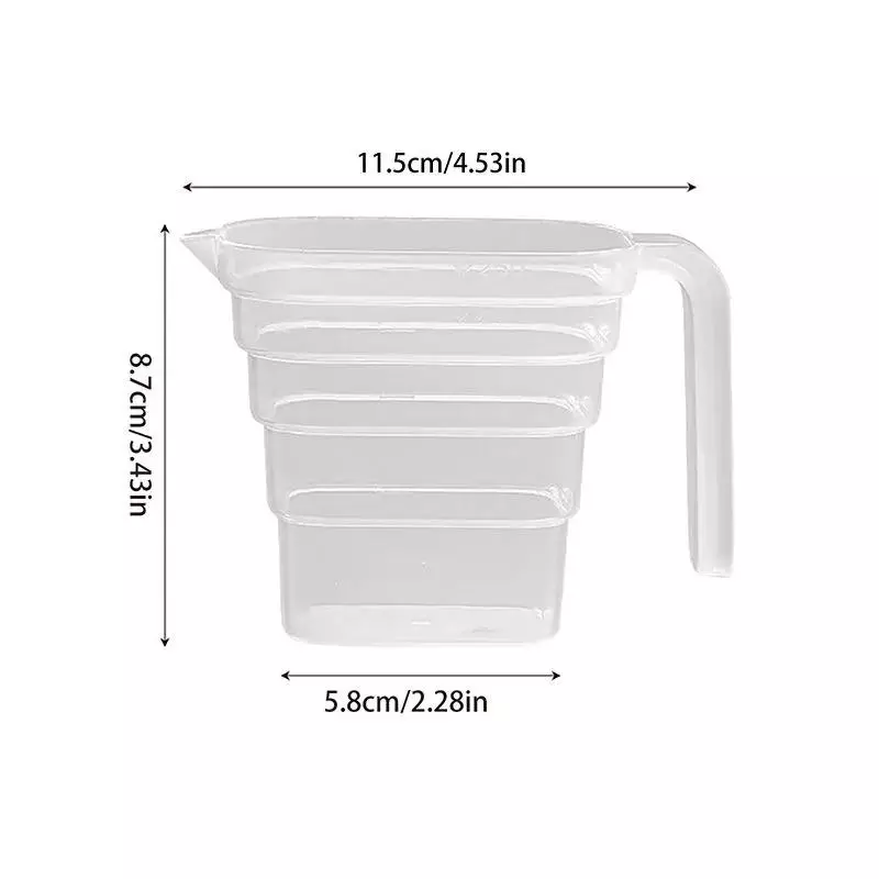 Кувшинчик 250 мл для выпечки полипропилен 1
