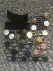 Набор удлинителей пуговиц для брюк 24 штуки