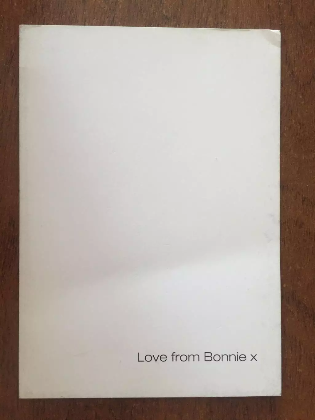 Бонни Райт автограф 1