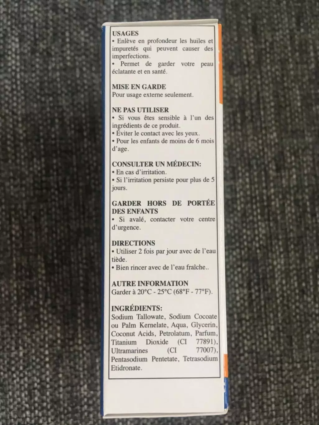 Cuticura коробка от мыла Канада/США 4