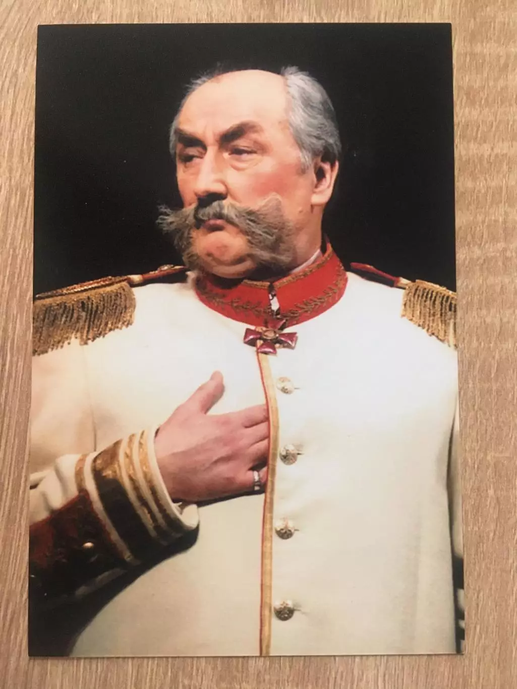 Борис Клюев автограф на фото 1