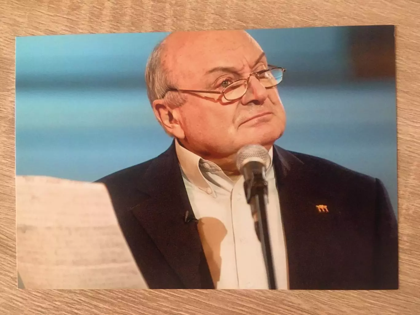 Михаил Жванецкий автограф на фото 1