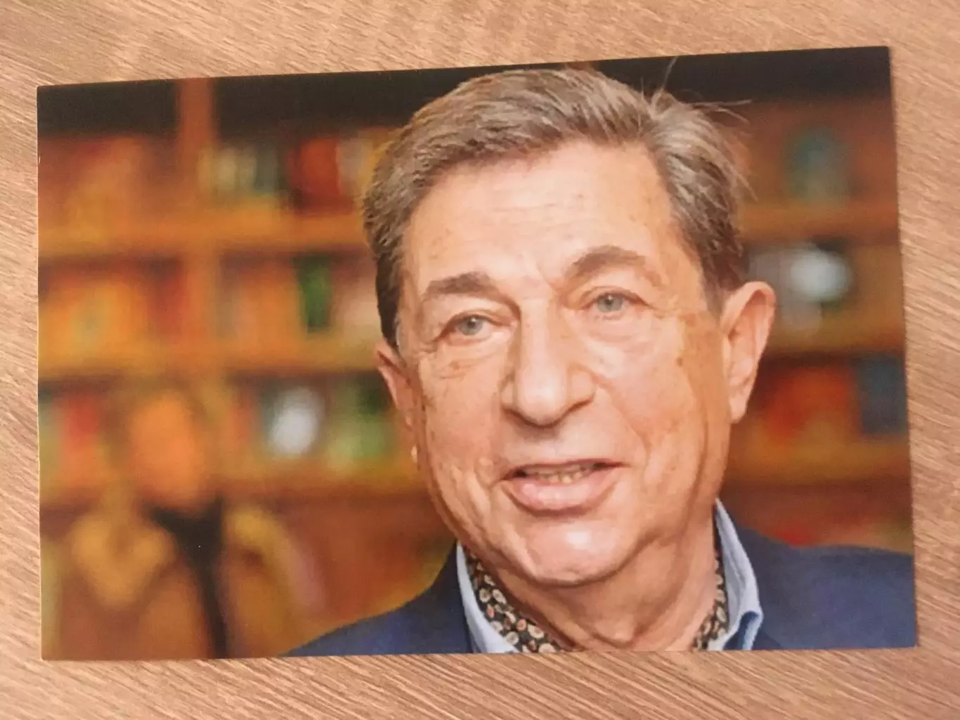 Игорь Кваша смазанный автограф на фото 1