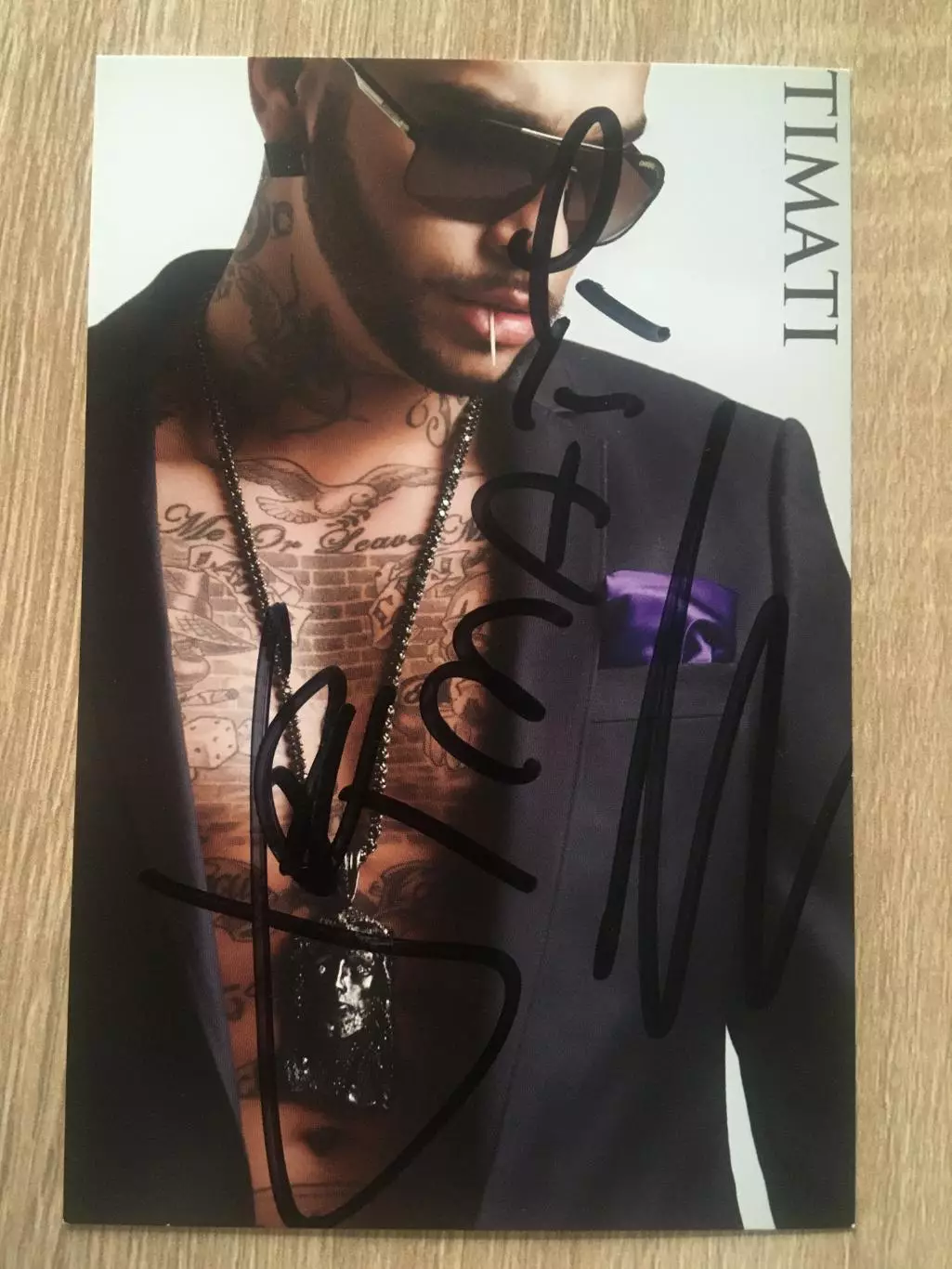 Тимати автограф