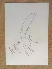 Вячеслав Петкун автограф на фото Танцы минус