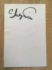 Сергей Мазаев автограф на фото Моральный кодекс