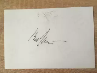 Владимир Этуш автограф на фото