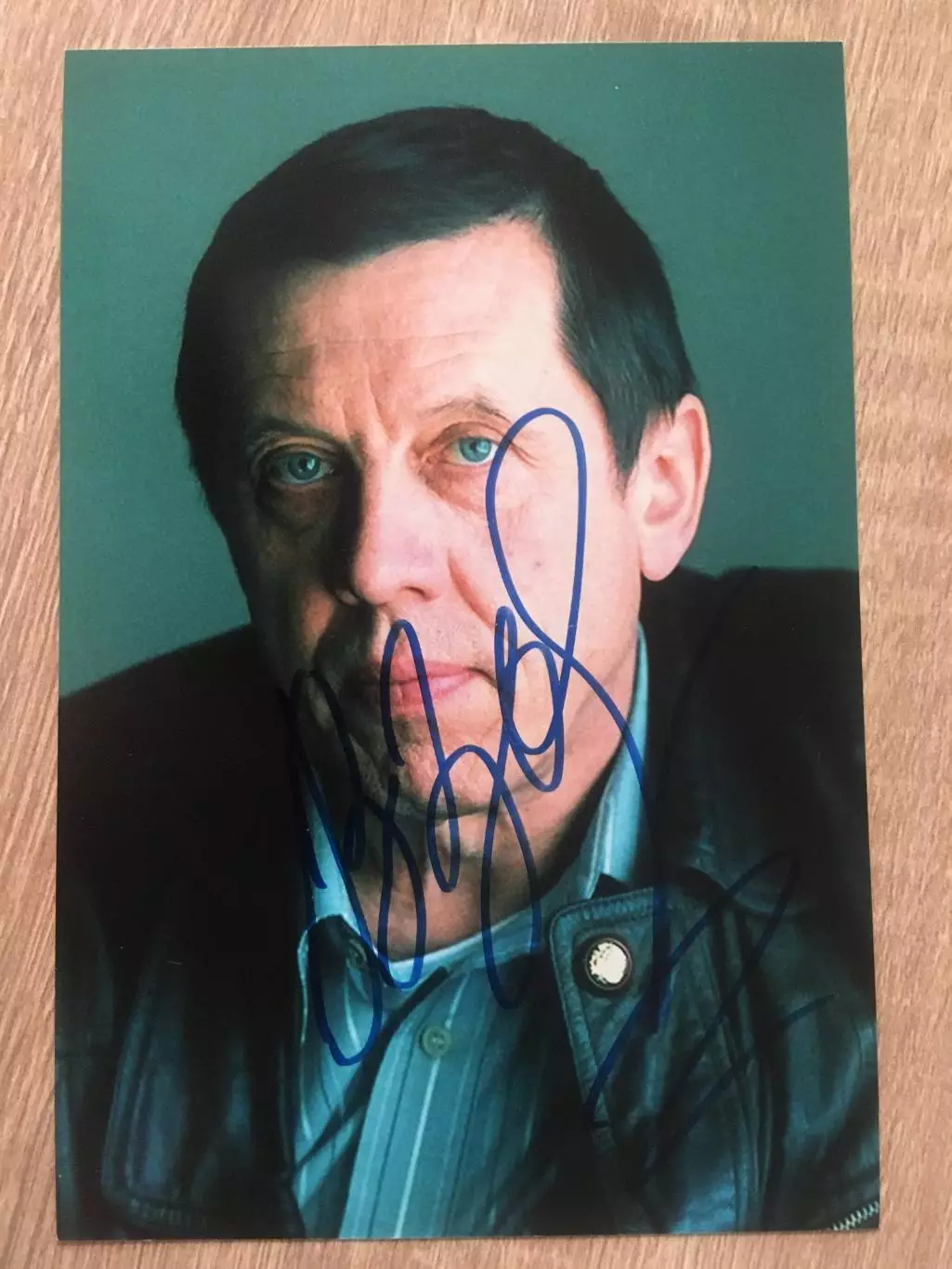 Валерий Золотухин автограф на фото