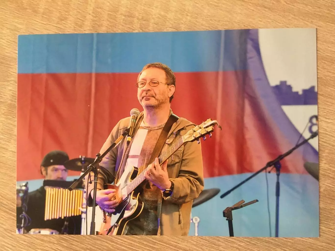 Евгений Маргулис автограф на фото 1