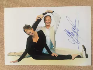 Михаил Задорнов два автографа на фото