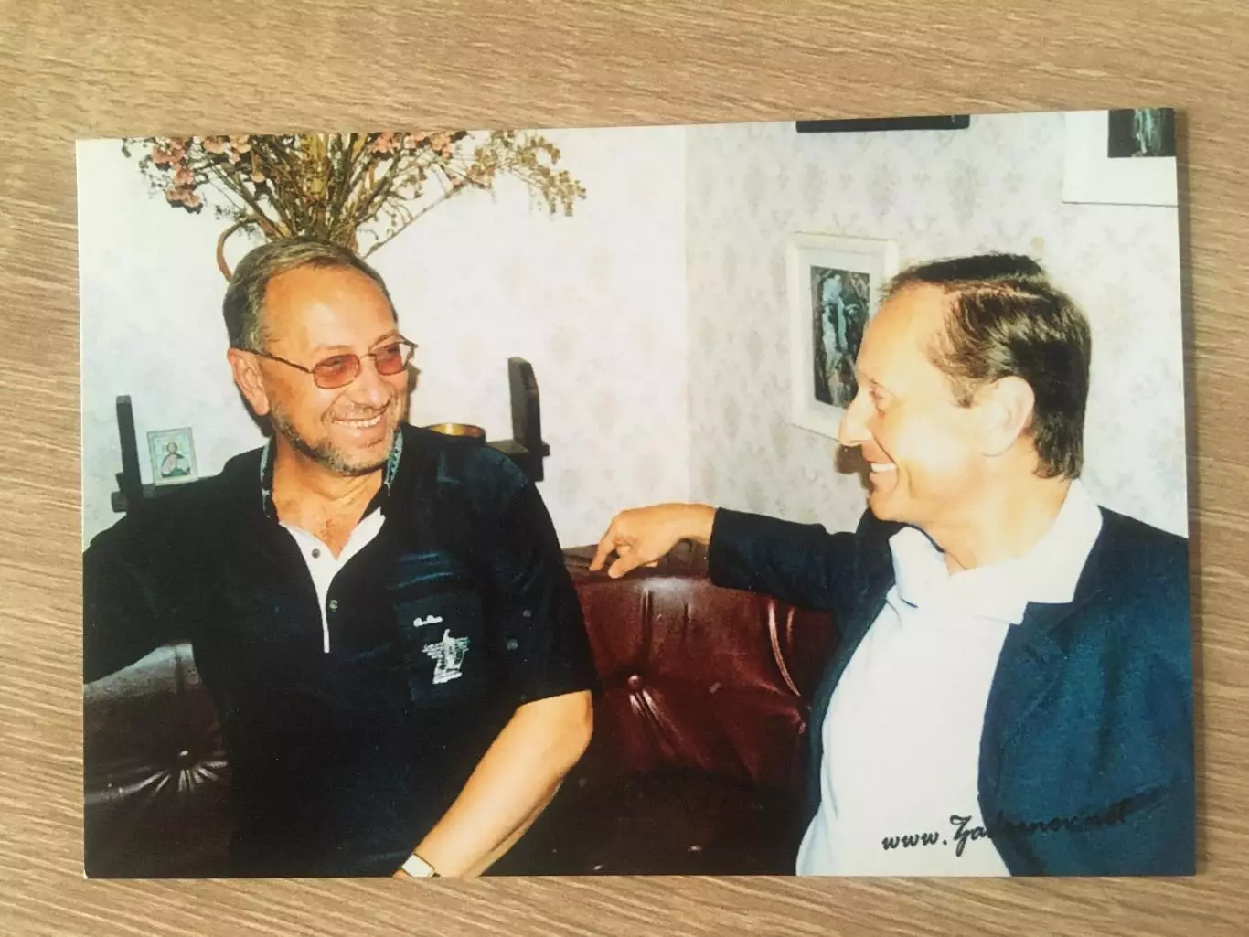 Владимир Качан автограф на фотографии 1