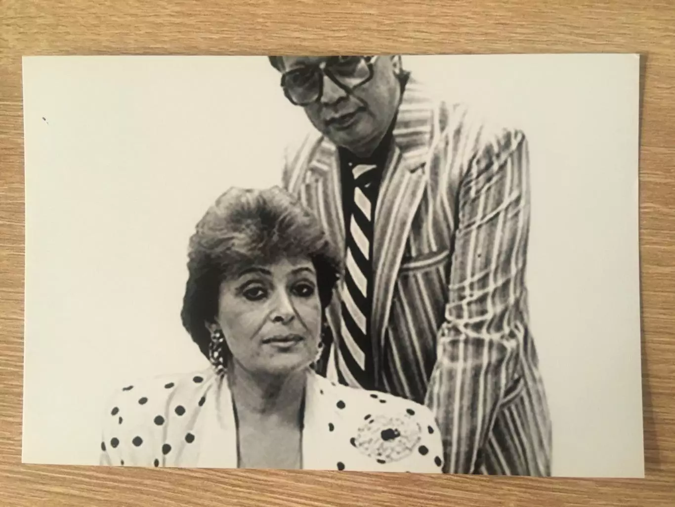 Алла Иошпе и Стахан Рахимов автографы на фото 1