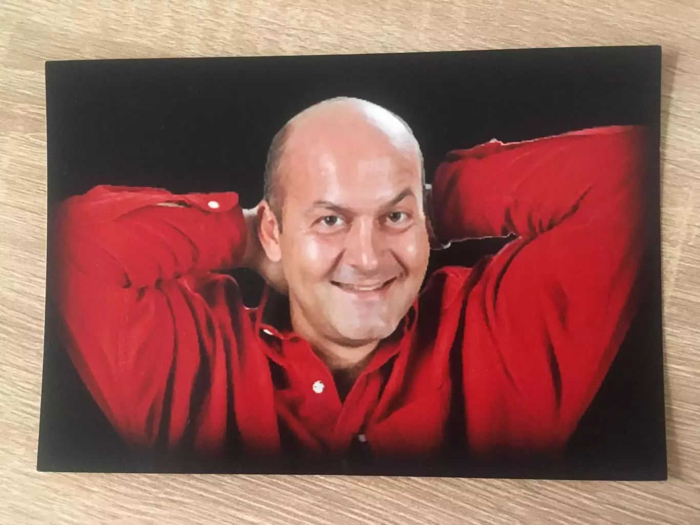 Вячеслав Гришечкин автограф на фото 1