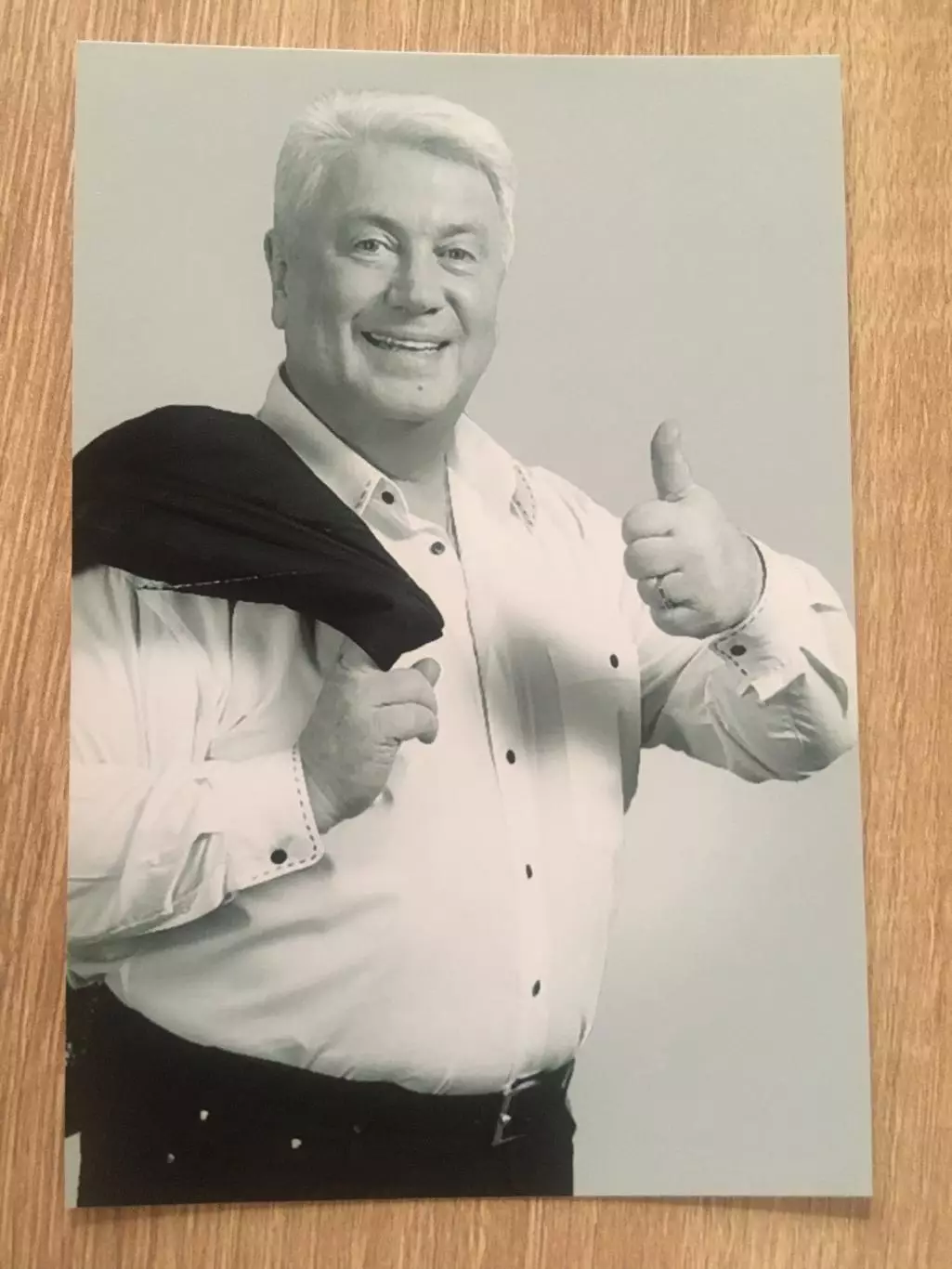 Владимир Винокур автограф на фото 1