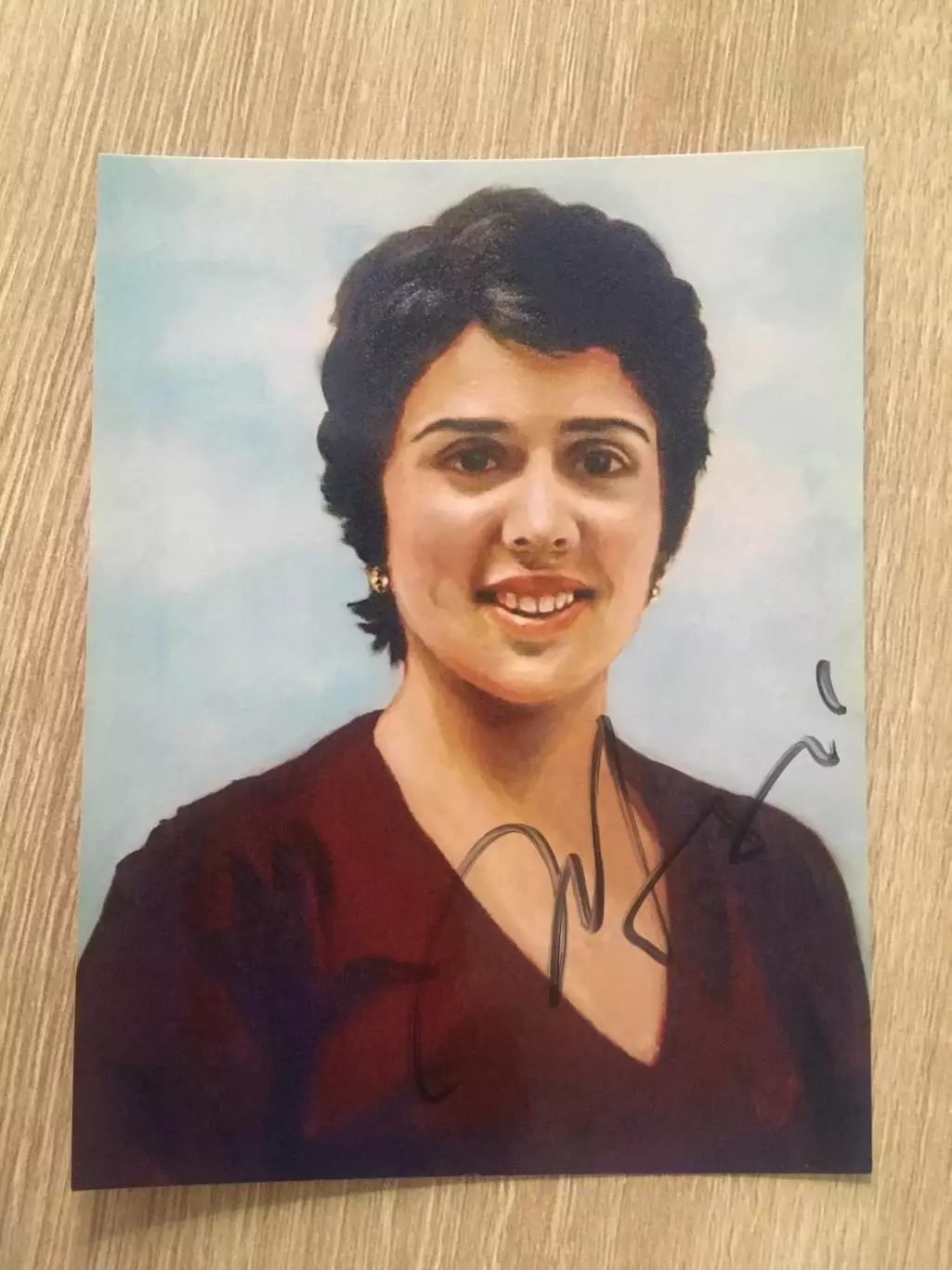 Ирина Роднина автограф