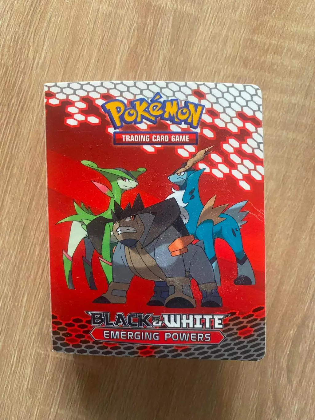 Альбом для карточек Pokemon Trading Card Game Black & White: Emerging Powers б/у