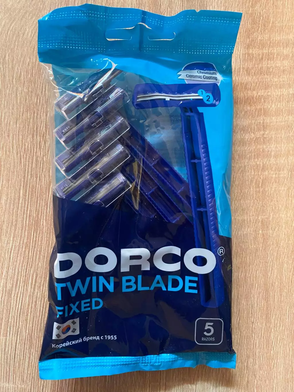 Dorco Twin Blade Fixed 5 одноразовых станков Вьетнам