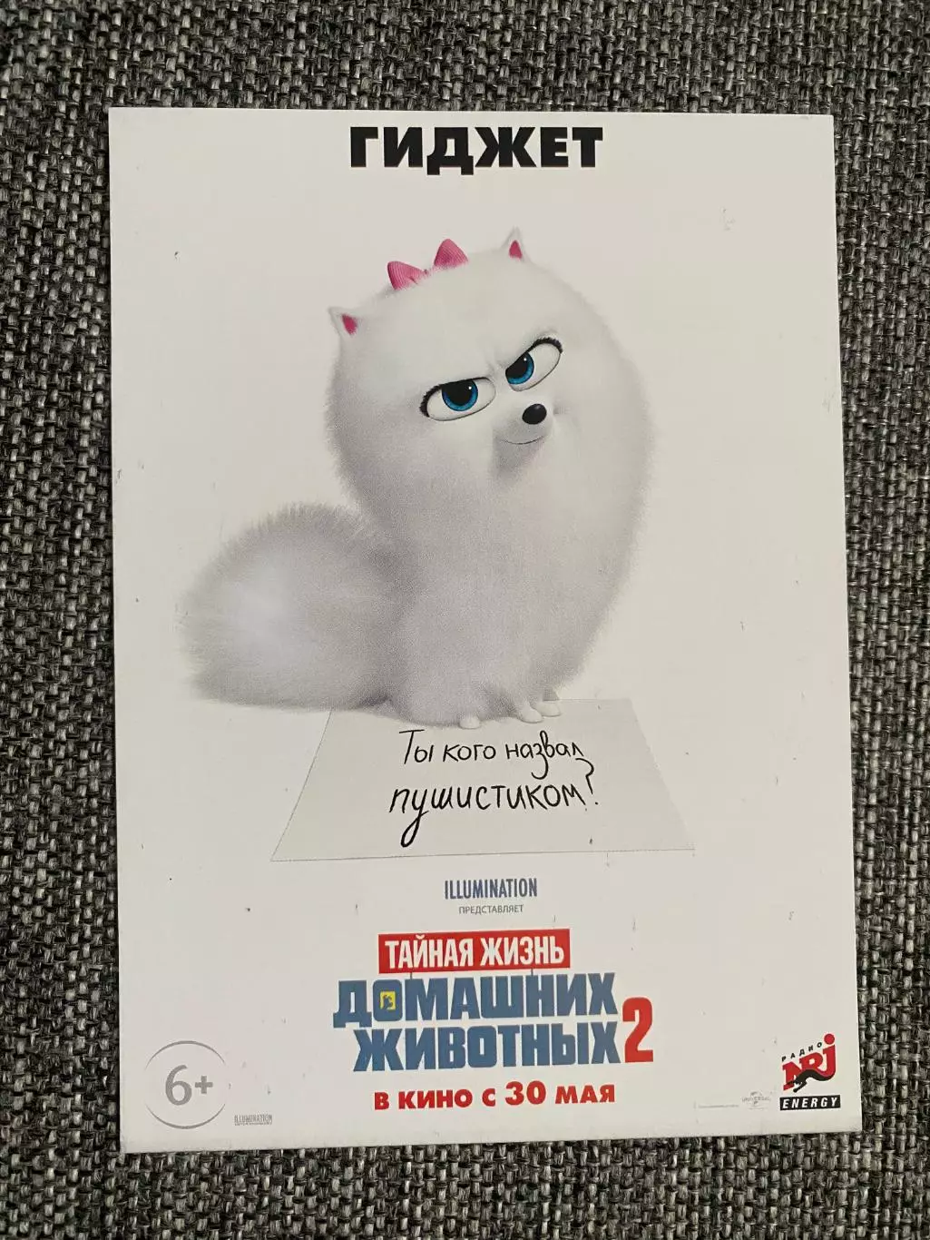 Тайная жизнь домашних животных 2 флаер листовка