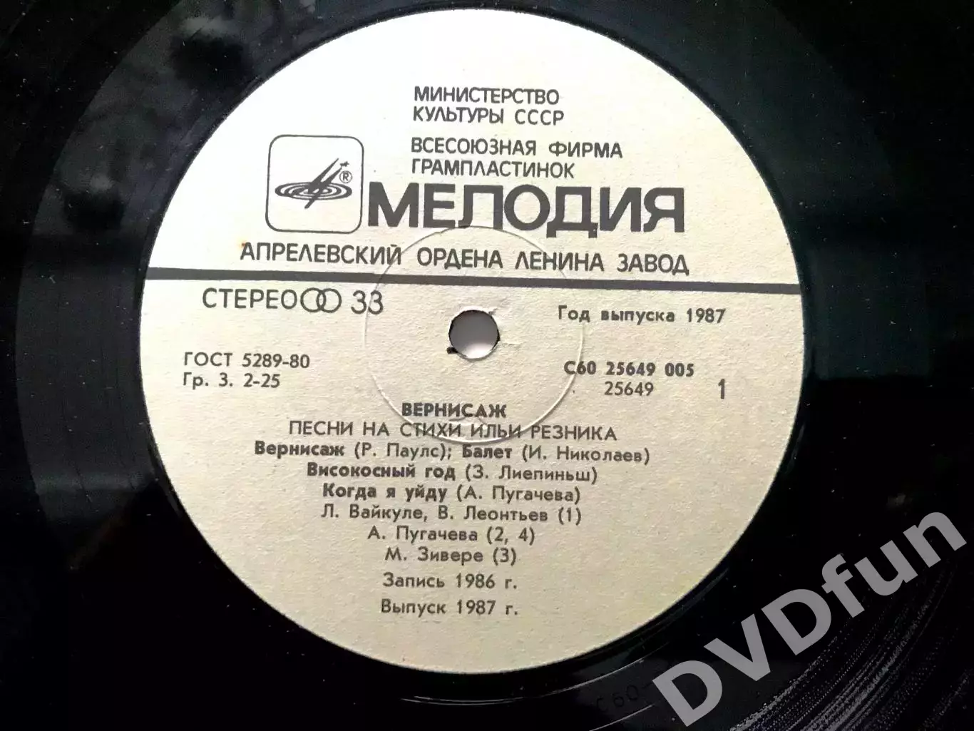 ИЛЬЯ РЕЗНИК-ВЕРНИСАЖ АЗГ 1987 ПЕСНИ НА СТИХИ ИЛЬИ РЕЗНИКА 4