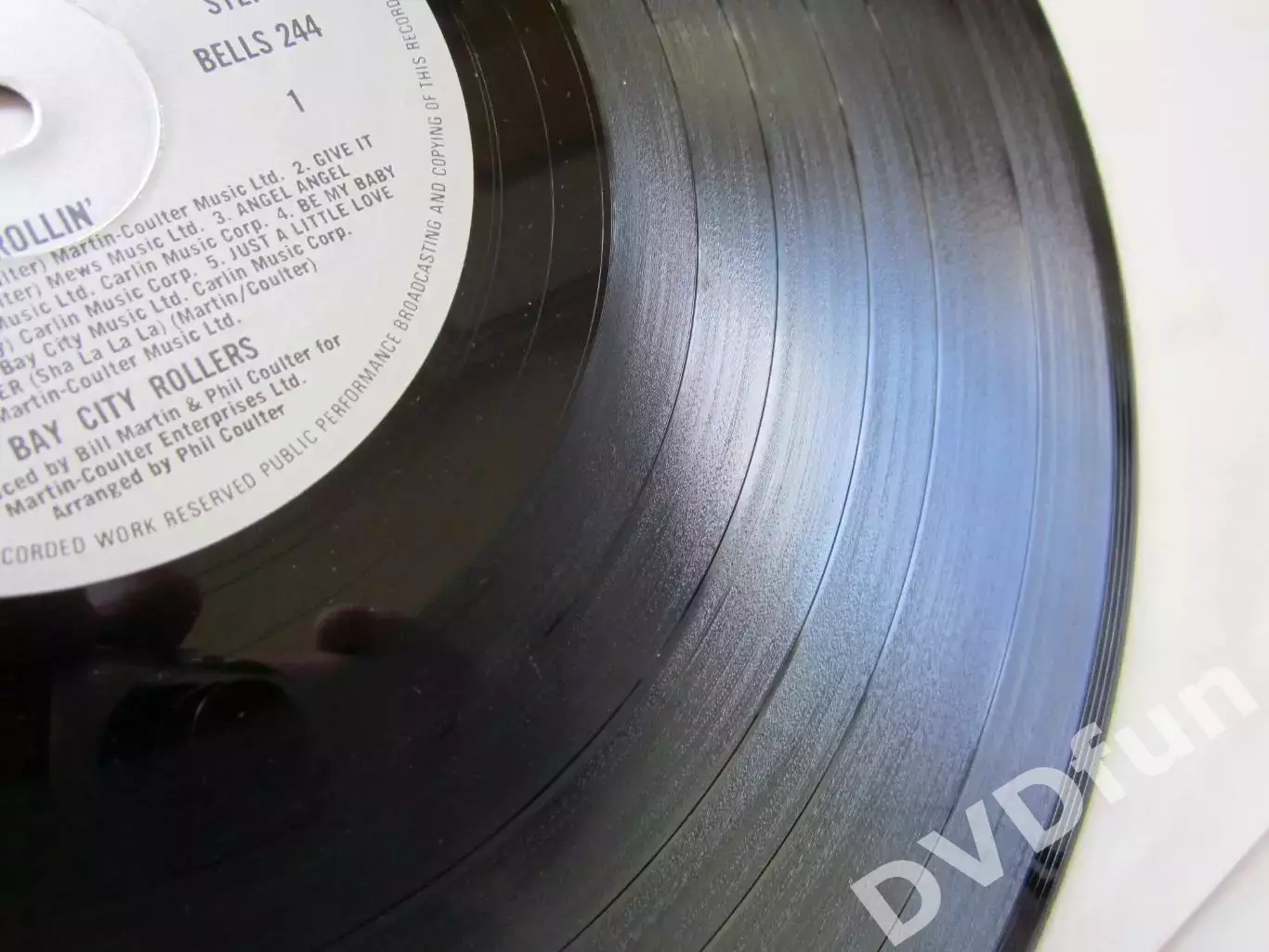 BAY CITY ROLLERS- ROLLIN' 1st Press UK LP BELLS 1974 4