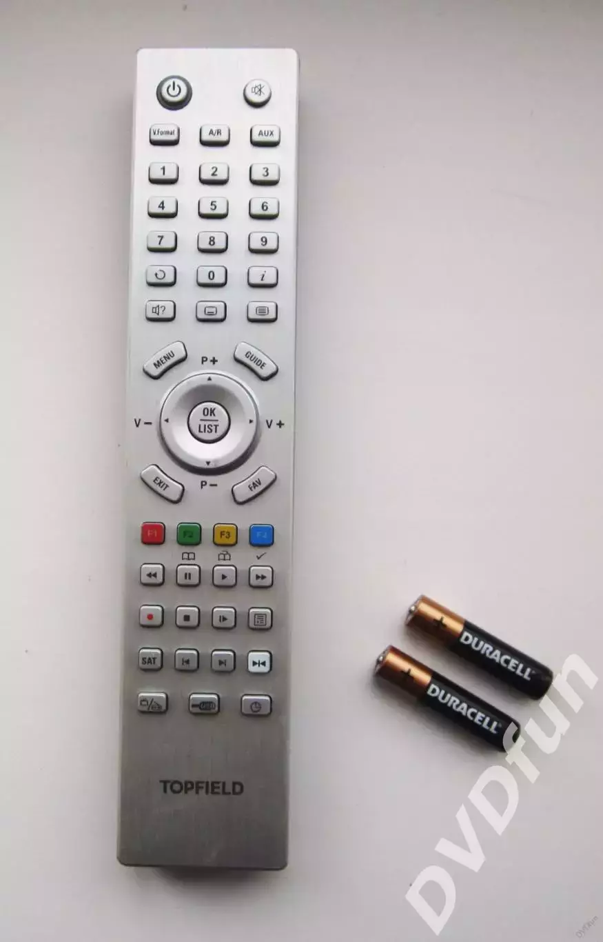 ОРИГИНАЛЬНЫЙ ПУЛЬТ Д/У+ИНСТРУКЦИЯ ПО ЭКСПЛУАТАЦИИ К РЕСИВЕРУ TOPFIELD-TF 7710PVR
