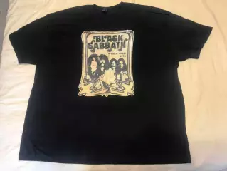 ФИРМЕННАЯ ФУТБОЛКА BLACK SABBATH 100% ULTRA COTTON MADE IN BANGLADESH 5XL NEW